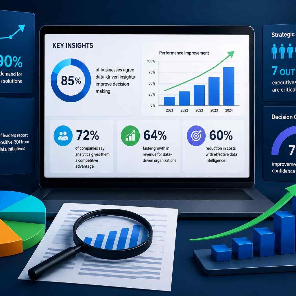 "Business dashboard illustrating statistics demonstrating importance with charts, graphs, and data-driven insights."