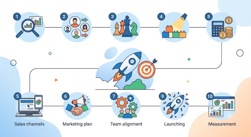 How to Create a Go-To-Market Strategy in 10 Steps
