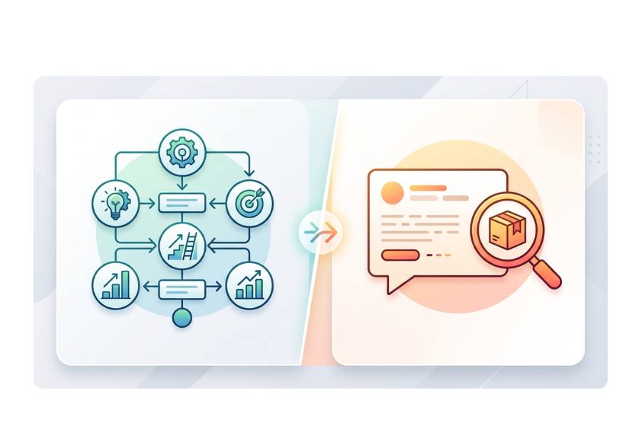 Product positioning framework vs. positioning statement