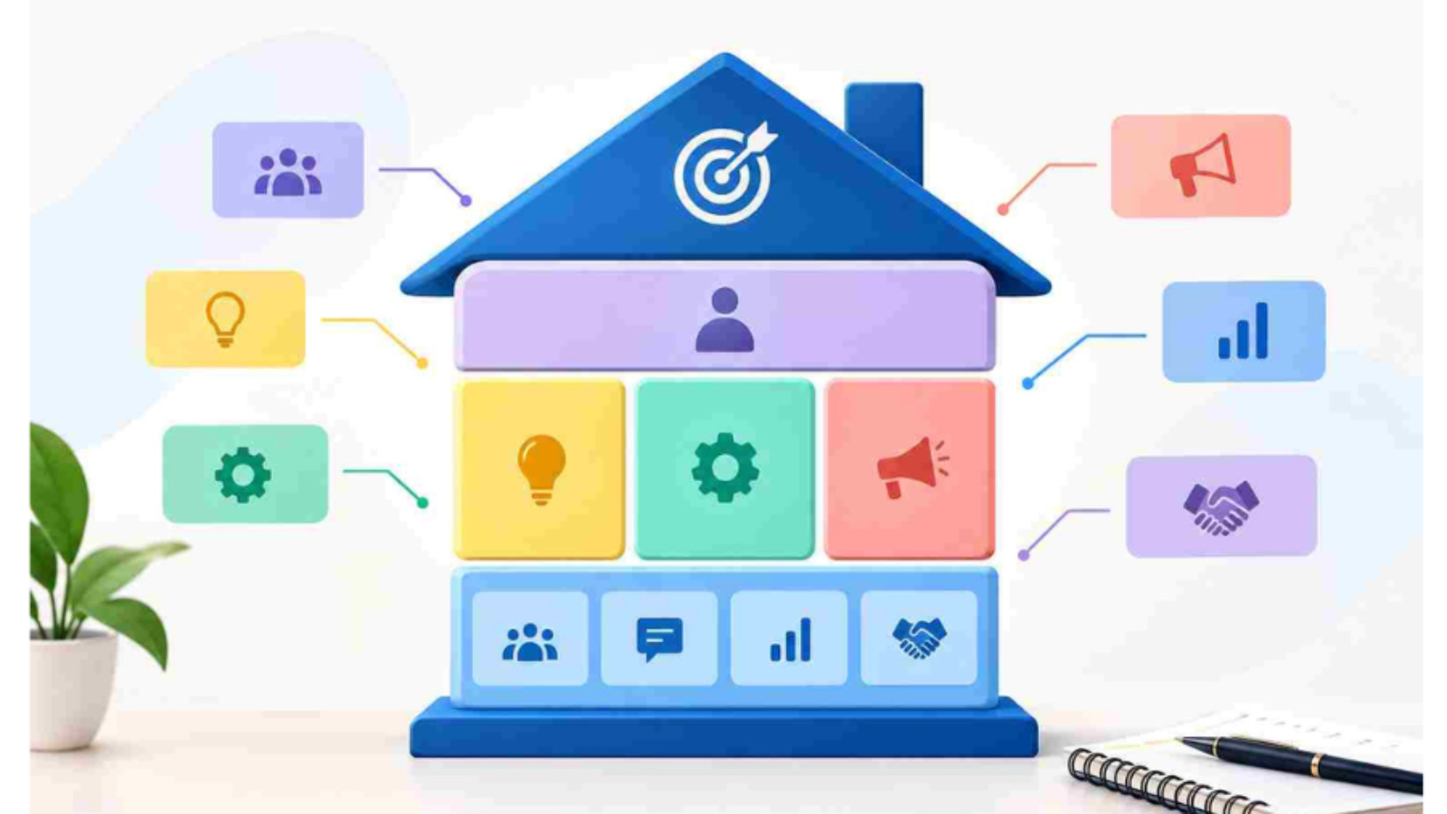 How to Create a Messaging House: Framework, Examples, Template & Step-by-Step Guide