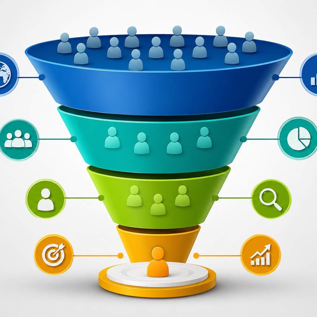 How TAM, SAM, and SOM Fit Into the GTM Funnel